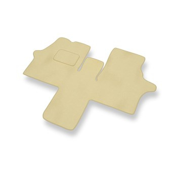 Velour gulvmåtter til Mercedes-Benz Vito W638 Varevogn (1996-2003) - beige