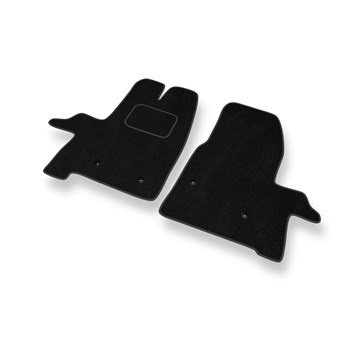 Velour gulvmåtter til Ford Transit VIII Varevogn (2013-....) - sort