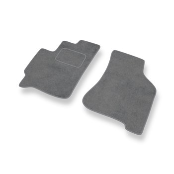 Velour gulvmåtter til Kia Carens II Minivan (2002-2006) - grå