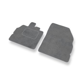 Velour gulvmåtter til Renault Scenic III Minivan (2009-2016) - grå