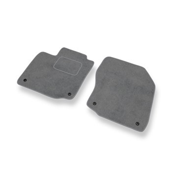 Velour gulvmåtter til Honda Civic IX Coupé, Hatchback, Sedan, Tourer (2012-2017) 3 døre, 5 døre - grå