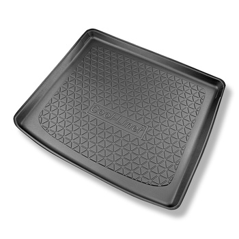 Gulvmåtte til bagagerum Audi Q3 F3 SUV (08.2018-....) - øverste bagagerum (ens tærskelværdi); bevægeligt gulv i øverste position; Også til Quattro versionen