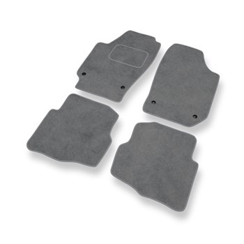 Velour gulvmåtter til Seat Ibiza III Hatchback (2002-2008) - grå