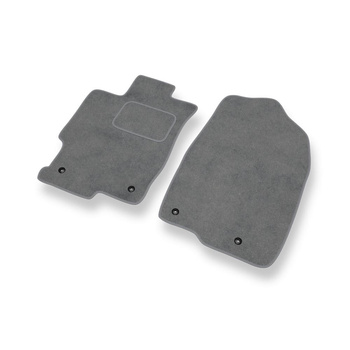Velour gulvmåtter til Mazda 6 II Stationcar, Liftback, Sedan (2007-2012) - grå