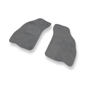 Velour gulvmåtter til Hyundai Accent I Coupé, Hatchback, Sedan (1995-1999) - grå