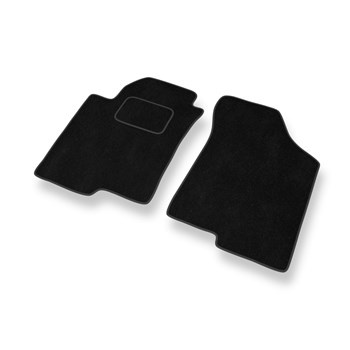 Velour gulvmåtter til Kia Cerato I Sedan (2003-2008) - sort
