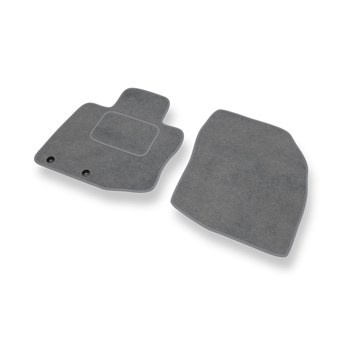 Velour gulvmåtter til Honda Civic VIII Coupé, Hatchback, Sedan (2006-2011) 3 døre, 5 døre - grå