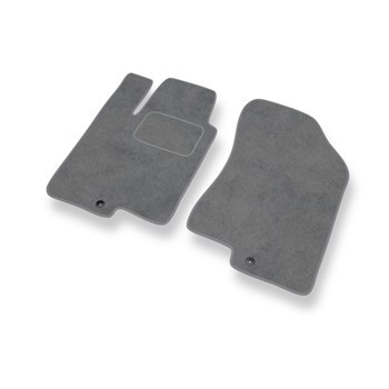Velour gulvmåtter til Hyundai Sonata IV Sedan (2005-2009) - grå