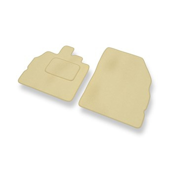 Velour gulvmåtter til Renault Scenic III Minivan (2009-2016) - beige