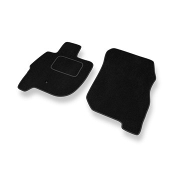 Velour gulvmåtter til Mitsubishi Galant IX Sedan (2006-2012) - sort