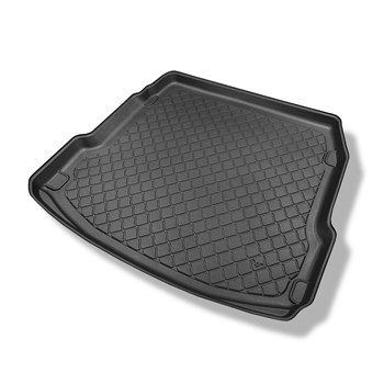 Gulvmåtte til bagagerum Audi A8 D4 Limousine (10.2013-10.2017) - Standard og lang version ; Med reservehjul = fladt bagagerum; Også til Quattro versionen