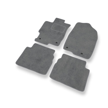 Velour gulvmåtter til Mazda 6 II Stationcar, Liftback, Sedan (2007-2012) - grå