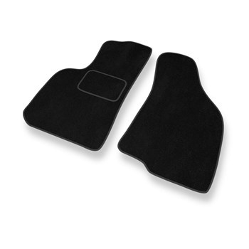 Velour gulvmåtter til Daewoo Lanos Hatchback, Sedan (1997-2008) - sort