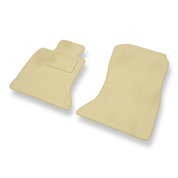 Velour gulvmåtter til BMW 5-serie F10, F11 Limousine, Touring (2010-2013) - beige