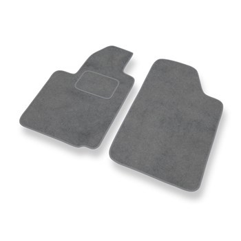 Velour gulvmåtter til Citroen C2 Hatchback (2003-2010) - grå