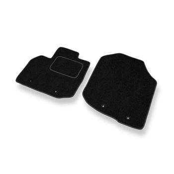 Velour gulvmåtter til Honda City V Sedan (2009-2011) - sort