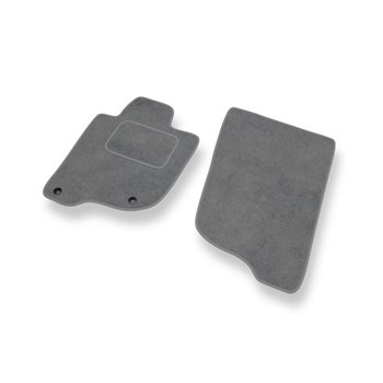 Velour gulvmåtter til Mitsubishi L200 IV Pick-Up (2006-2015) - grå