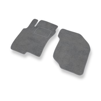 Velour gulvmåtter til Nissan X-trail I SUV (2001-2007) - grå