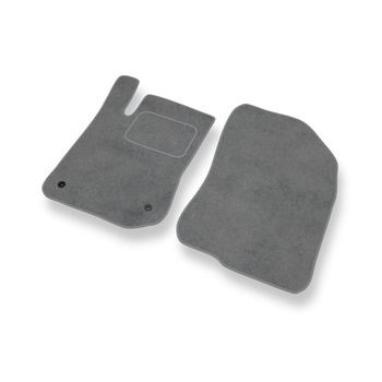 Velour gulvmåtter til Peugeot 208 Hatchback (2012-2019) - grå