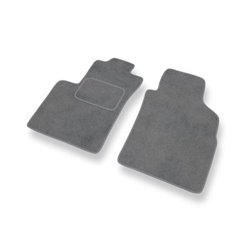 Velour gulvmåtter til Lancia Ypsilon IV Hatchback (2011-2024) - grå