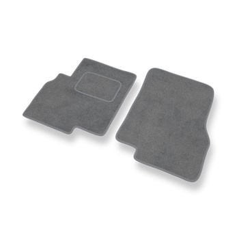Velour gulvmåtter til Mitsubishi Grandis Minivan (2003-2011) - grå