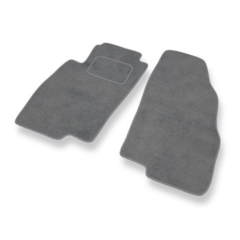 Velour gulvmåtter til Fiat Grande Punto Sedan (2005-2012) - grå