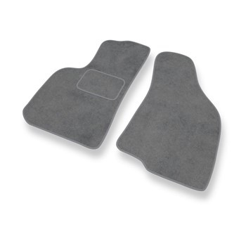 Velour gulvmåtter til Daewoo Lanos Hatchback, Sedan (1997-2008) - grå