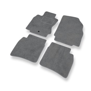 Velour gulvmåtter til Nissan Note E11 Minivan (2004-2013) - grå
