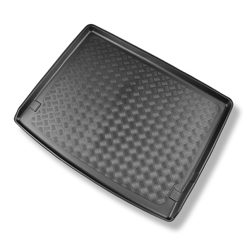 Gulvmåtte til bagagerum Volkswagen Multivan T6 L2 Varevogn (06.2015-2021) - lang akselafstand; bag tredje sæderække; Gulvbelægning størrelse 124 cm, bredde x 100 cm længde