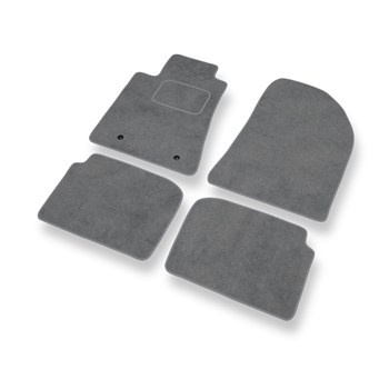 Velour gulvmåtter til Toyota Avensis II Stationcar, Liftback, Sedan (2003-2008) - grå
