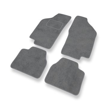 Velour gulvmåtter til Lancia Delta II Hatchback (1993-1999) - grå