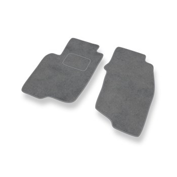Velour gulvmåtter til Mitsubishi Space Star I Minivan (1999-2006) - grå