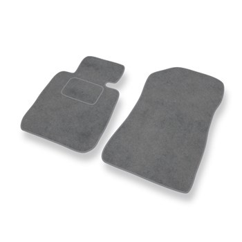 Velour gulvmåtter til BMW 1-serie E81/E87 Coupé, Hatchback (2004-2013) - grå