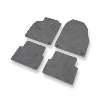 Velour gulvmåtter til Saab 9-3 II Cabriolet, SportCombi, SportSedan (2002-2012) - grå