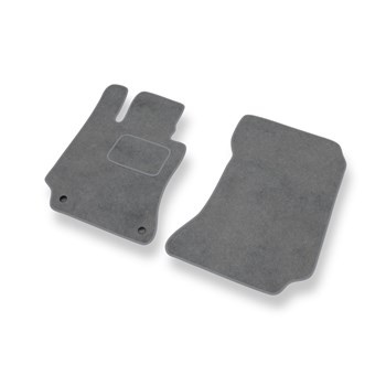 Velour gulvmåtter til Mercedes-Benz CLS W218 Coupé, Shooting Brake (2010-2017) - grå