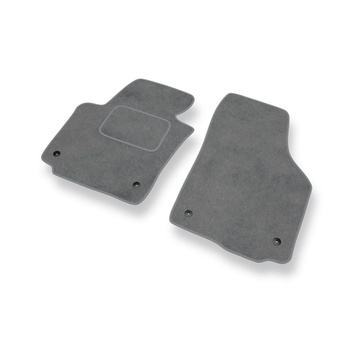 Velour gulvmåtter til Seat Toledo III Hatchback (2004-2009) - grå