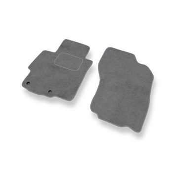 Velour gulvmåtter til Mitsubishi Lancer VIII Sedan, Sportback (2007-2016) - grå