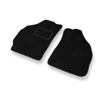 Velour gulvmåtter til Daewoo Matiz Hatchback (1998-2008) - sort