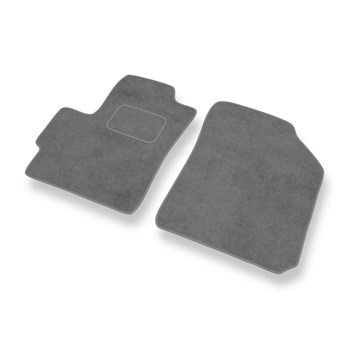 Velour gulvmåtter til Chevrolet Spark I M200/M250 Hatchback (2005-2009) - grå