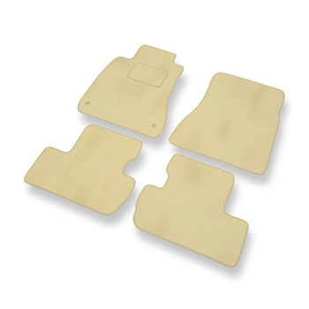 Velour gulvmåtter til Lexus IS II XE20 Sedan (2005-2012) - beige