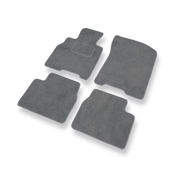 Velour gulvmåtter til Mazda Xedos 9 Sedan (1993-2003) - grå