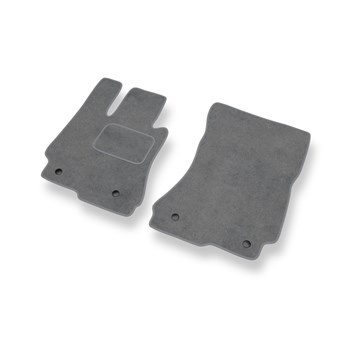 Velour gulvmåtter til Mercedes-Benz S-Klasse W221 Coupé, Limousine (2006-2013) - grå