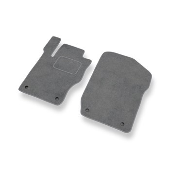 Velour gulvmåtter til Mercedes-Benz M-Klasse W164 SUV (2005-2011) - grå