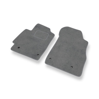 Velour gulvmåtter til Mazda 2 II Hatchback, Sedan (2007-2014) - grå