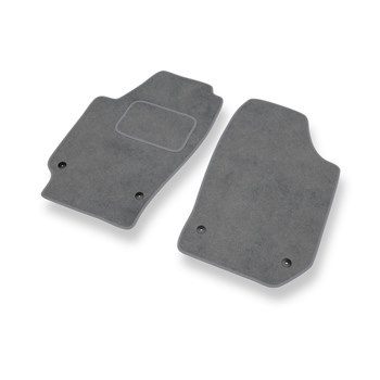 Velour gulvmåtter til Seat Ibiza III Hatchback (2002-2008) - grå