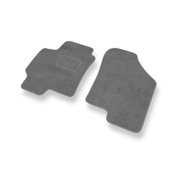 Velour gulvmåtter til Hyundai Coupe III Coupé (2002-2009) - grå