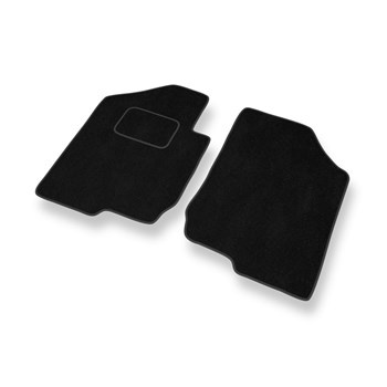Velour gulvmåtter til Kia Carens III Minivan (2006-2012) - sort