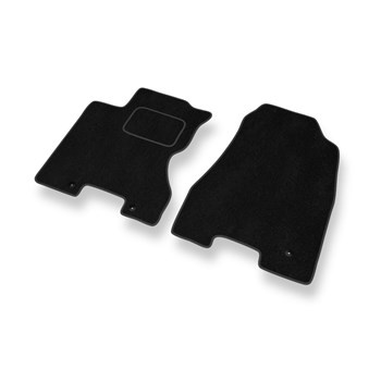 Velour gulvmåtter til Nissan X-trail II SUV (2007-2013) - sort