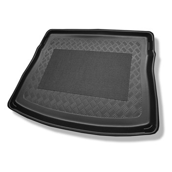 Gulvmåtte til bagagerum Volkswagen Golf VII Hatchback (10.2012-12.2019) - øverste bagagerum med reservehjul til midlertidig brug/reparationssæt; Helt reservehjul