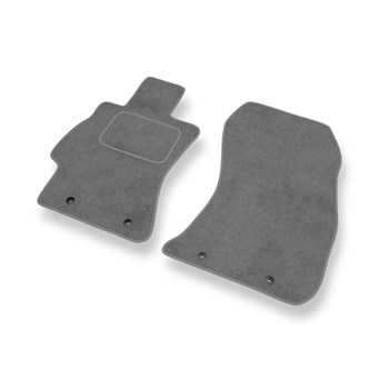 Velour gulvmåtter til Subaru Forester IV SUV (2012-2018) - grå